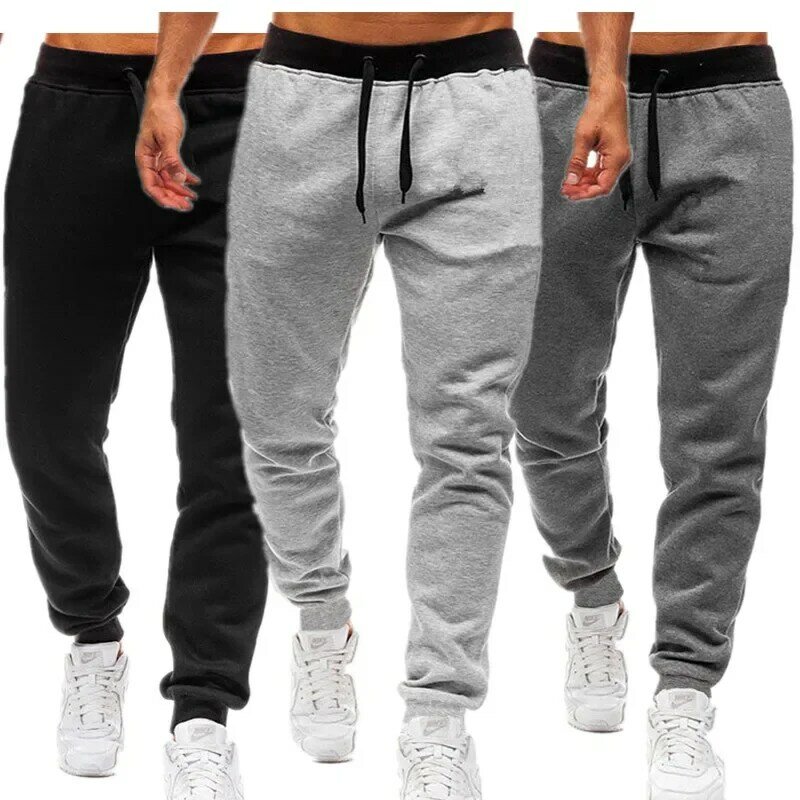 Spring Autumn Gyms Men Joggers Sweatpants Men's Joggers Trousers Sporting Clothing The High Quality Male Sports Pants Sportswear