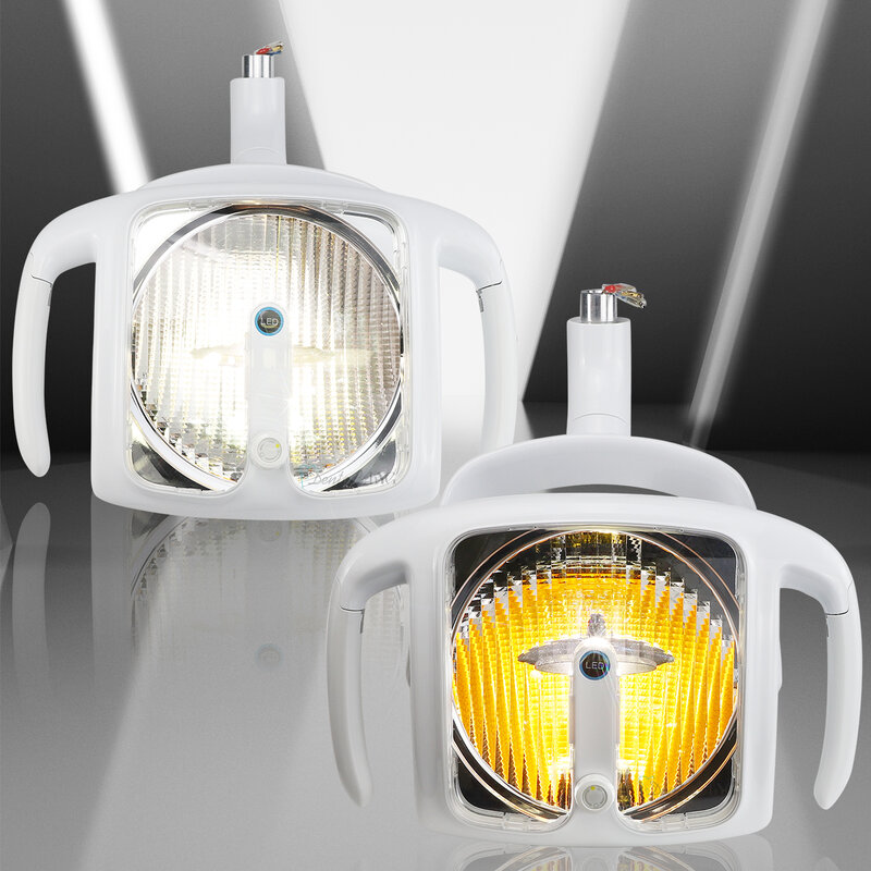 ทันตกรรม LED ไฟอัตโนมัติการทำงานโคมไฟ Sensor สำหรับอุปกรณ์ทันตกรรมฟอกสีฟันเครื่องมือสีเหลือง/สี...