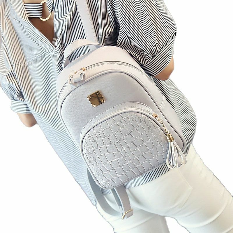2021 moda feminina mochila de couro do plutônio mochila para adolescentes meninas feminino estilo preppy sólido pequeno mochila escola pacote viagem