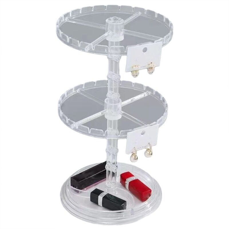 Versatile Jewelry Storage Solution Rotating Jewelry Stand for Home Use Dropship