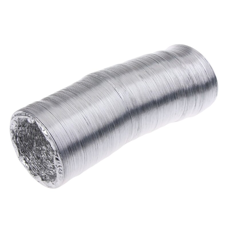 Inner Diameter 75mm Aluminum Foil Hose Ducting Flexible 1.5/3/6 Meter Pipe Ventilation Heater Hose For Barbecue Smoke Dropship