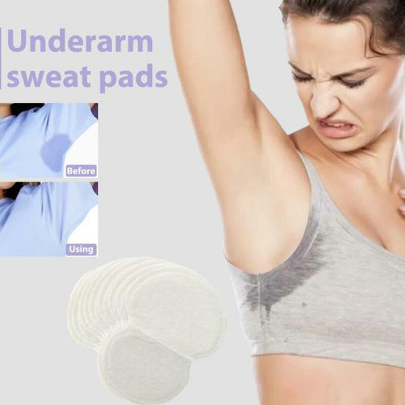 10-50pcs/set Underarm Pads Dress Clothing Perspiration Deodorant Pads Armpit Care Sweat Absorbent Pads Deodorant For Women Men