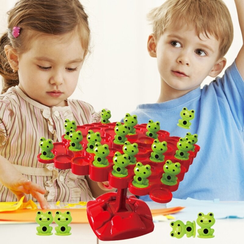 Balance Math Game Kids Kindergarten Toddler Preschool Learning Activities Educational Montessori Counting Toy