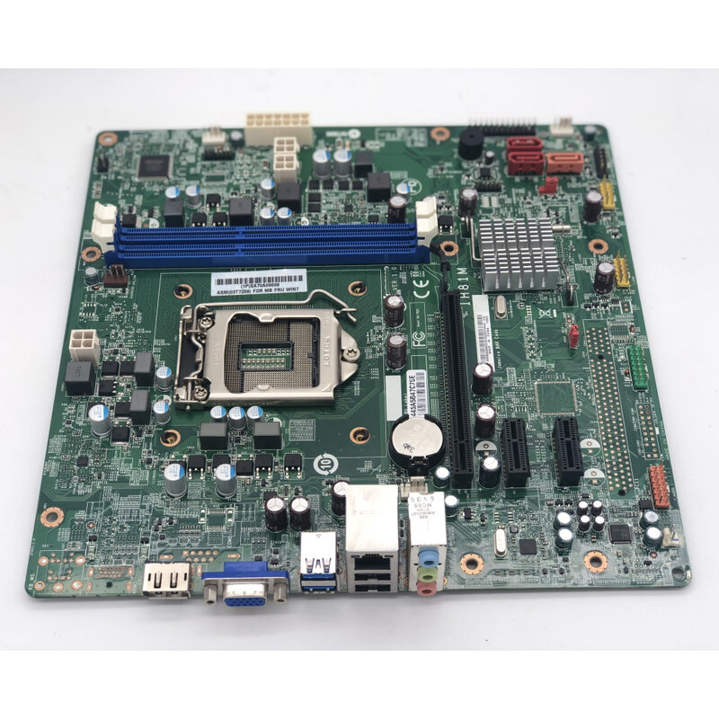 Desktop Mainboard For Lenovo ThinkCentre E73 E73S M2400 IH81M H81 03T7161 00KT254 00KT255 Motherboard Fully Tested