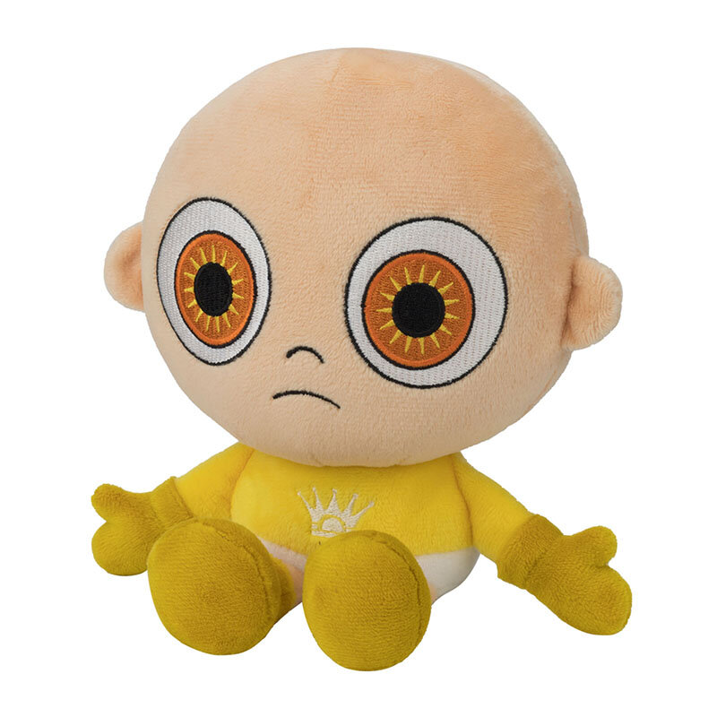 26cm Dziecko w żółtych pluszowych zabawkach Kawaii Baby Stuffed Soft Dolls Game Plushie Kids Toys For Kids Baby Birthday Gifts