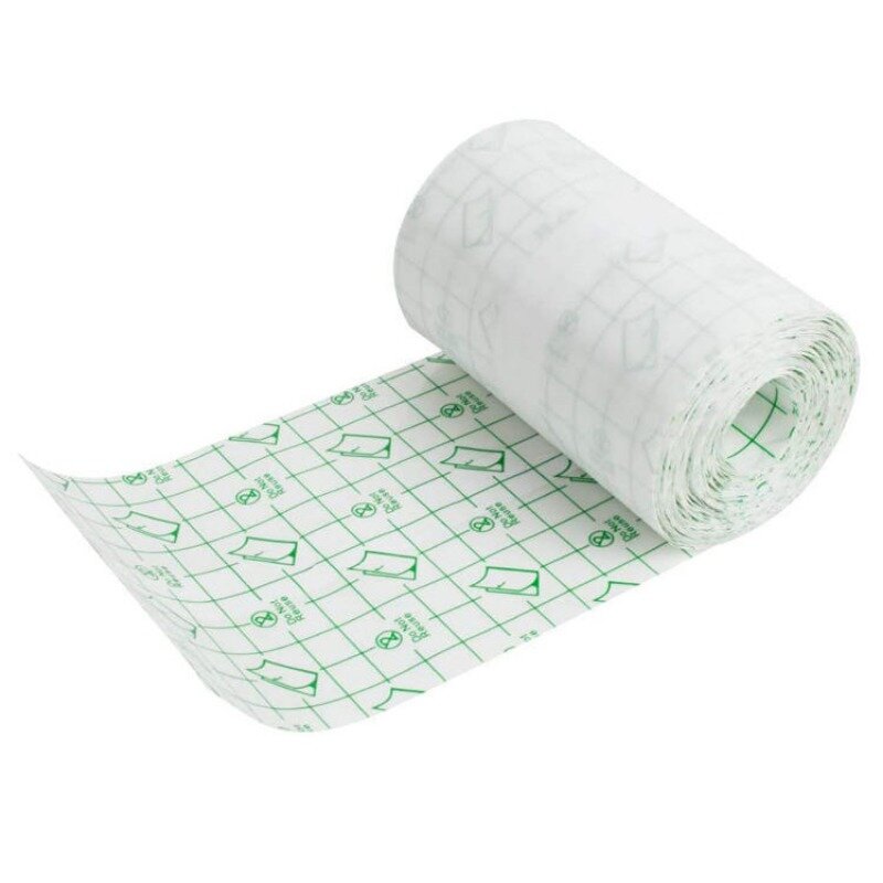 1 Roll 5m Transparent Tape Adhesive Plaster Waterproof Wound Hemostasis Sticker Band First Aid Bandage Emergency Kit