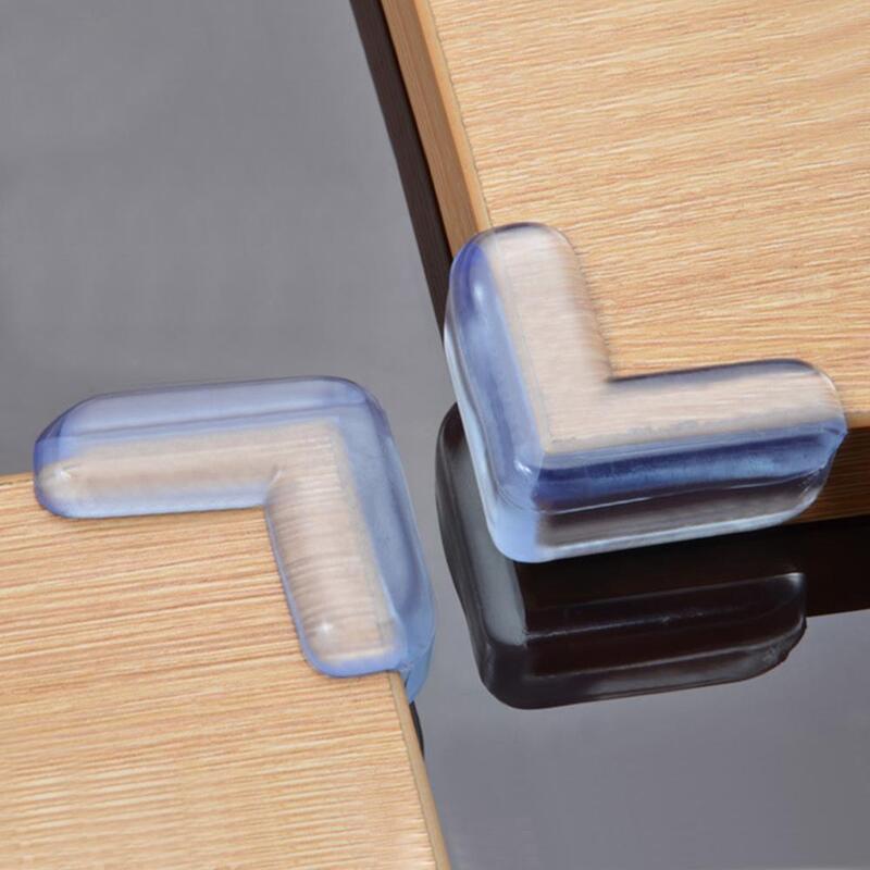 Moda nova macio pvc mesa guarda borda protetor de canto proteção capa almofada segura com dupla face fita adesiva