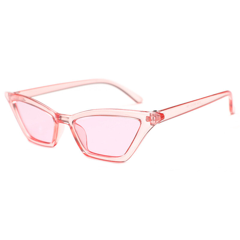 European and American Trend Catwoman Female Fashion Personality Transparent Frame Pc Glasses