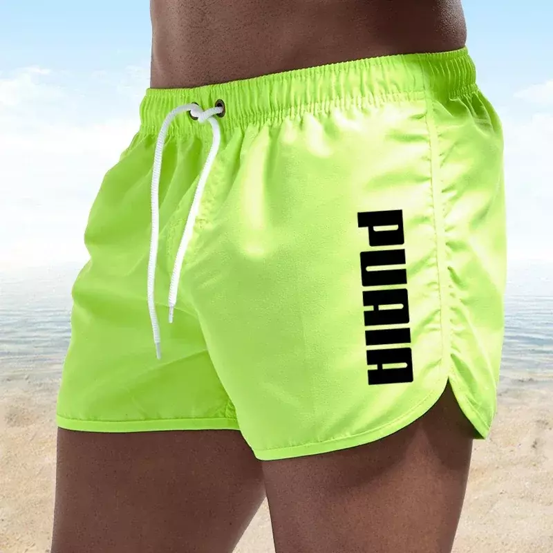 2024 Summer Men's surfboard swimming trunks Sports Gym Running shorts Men's Quick drying Luxury beach shorts