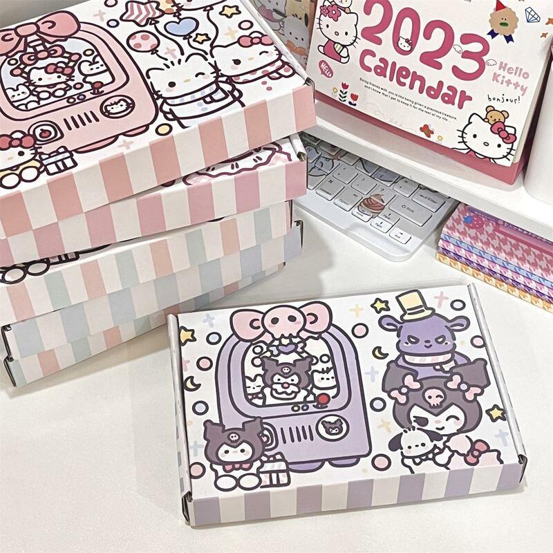 Caja de Sanrio Kawaii creativa, regalo de cumpleaños, regalo de graduación, caja de paquete de regalo de boda, caja exprés, Anime lindo, Kuromi My Melody