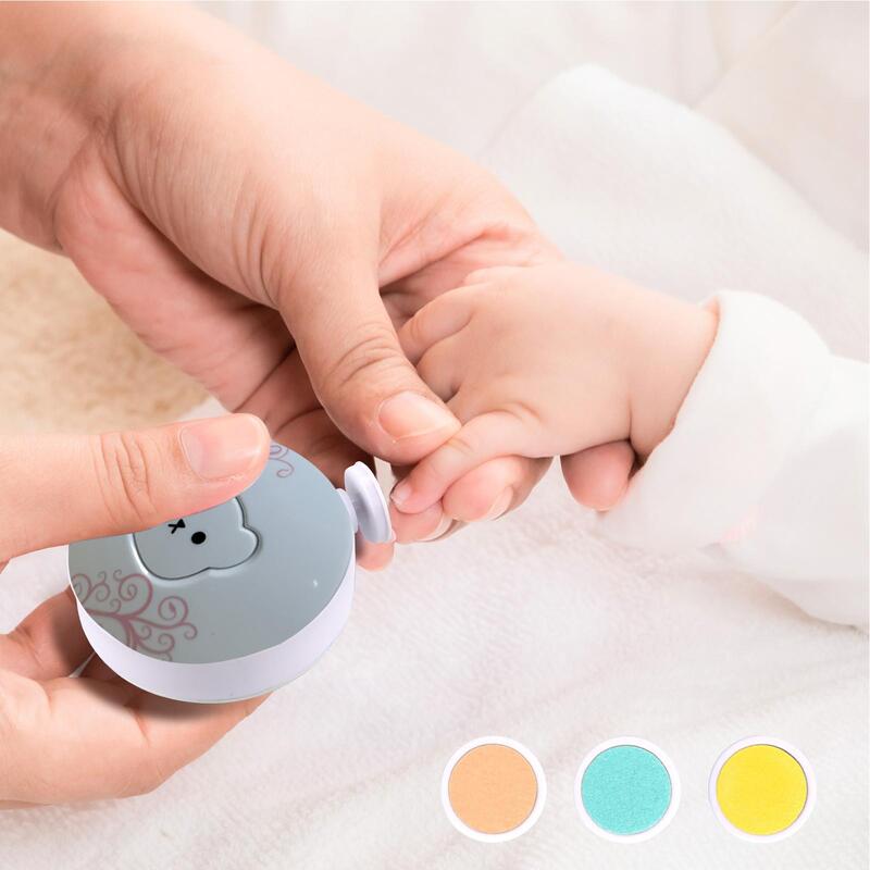 Infant Nail Clippers Automatic Nail Trimmers Nail Cutter Work Quietly Energy Saving 360 Polishing Three Different Grinding