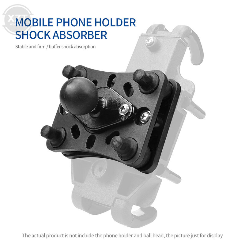 Universal Shock Absorber Phone Mount, suporte do telefone, adequado para o guidão de bicicleta, telefone de bicicleta, tampão, venda quente