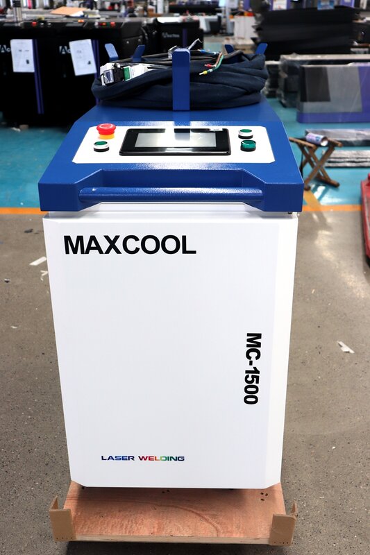 Портативный оптоволоконный лазер Maxcool 1000 Вт, 1500 Вт, 2000 Вт для удаления краски от ржавчины