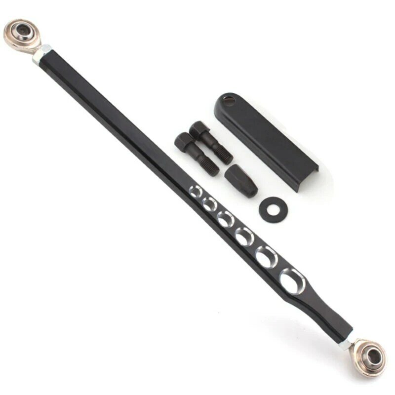 Motorcycle 6 Holes Black Gear Shift Linkage Lever for Touring Softail Dyna Wide Glide Trike Rod 1986-14 15 16