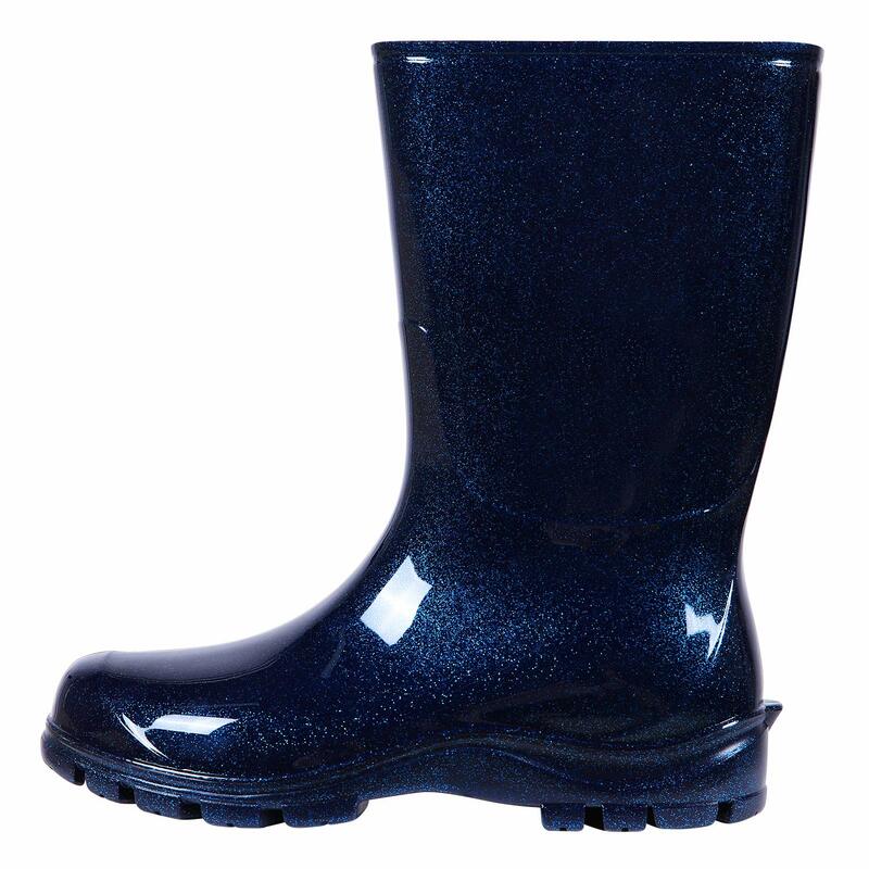 Shevalues-Botas de lluvia con estampado para mujer, zapatos de goma, impermeables, antideslizantes, para trabajo al aire libre, Verano