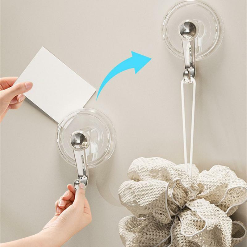 Has Many Uses Traceless Suction Cup Hook Vacuum Hook Innovative Technology Easy Installation Multifunctional No-punch Holder