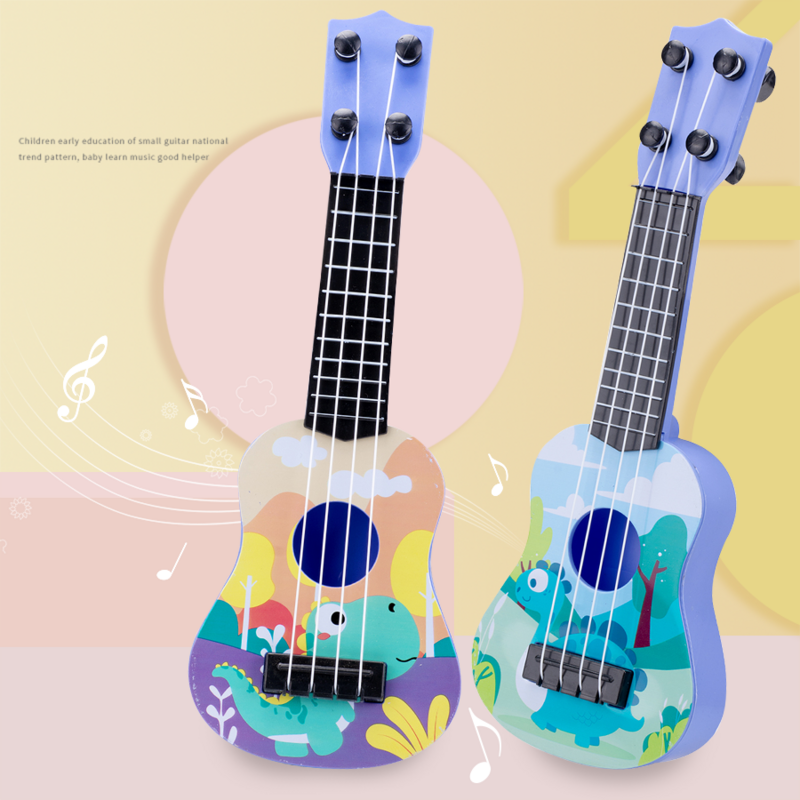 Mini Ukulele giocattolo chitarra strumento educativo giocattolo ragazzi ragazze giocattoli regali per bambini