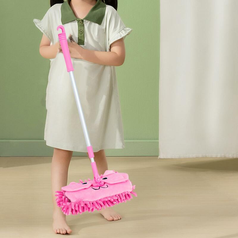 Mini Mop zabawka dla dzieci, udawanie zabawy, urządzenia do oczyszczania sprzątania, rozwojowa zabawka dla dzieci w wieku przedszkolnym do czyszczenia do prac domowych