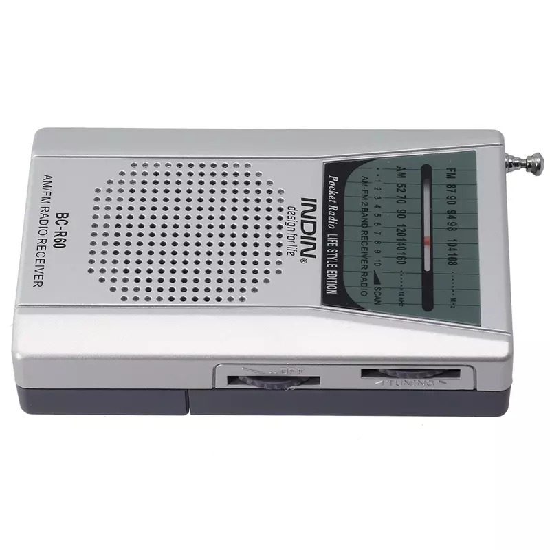Radio FM Radiodiffusion Radio BC-R60 Cadeau Radio portable Herramienta soigneusement adros Multimètre calcul outils de travail