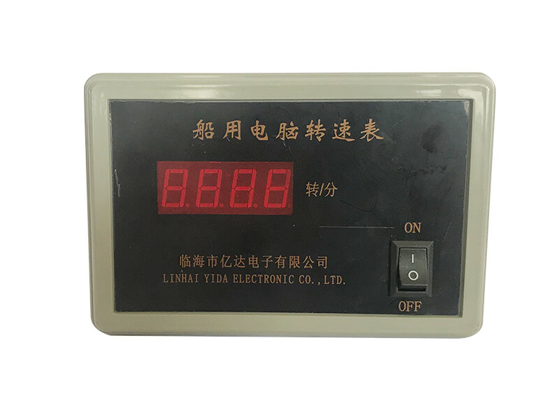 Jauge de aménagée étachomètre de type carré, 0-9999 tr/min