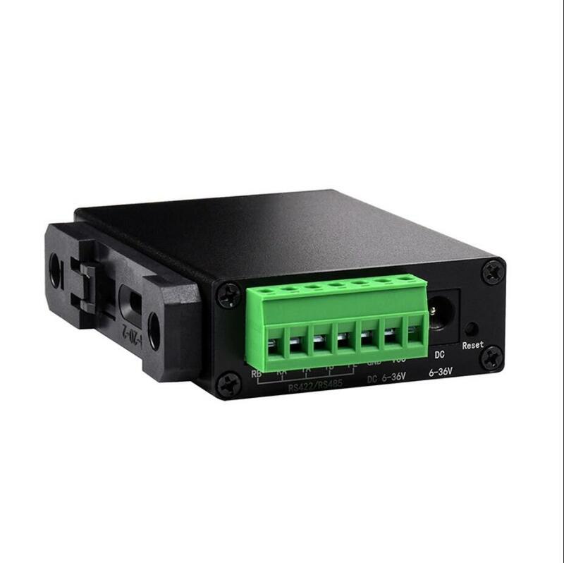 Dengan POE opsional Modbus MQTT JSON serial server RS485 RS232 RS422 ke Ethernet TCP/IP ke serial converter