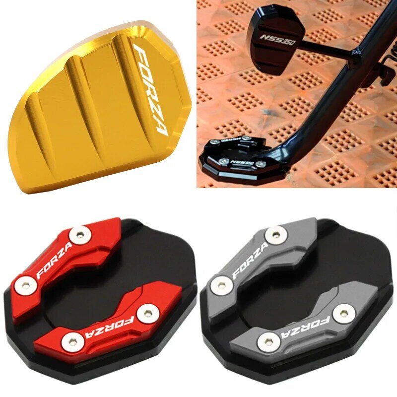 Motorcycle Accessories Kickstand Side Stand Extension Enlarger Pad for FORZA350 FORZA300 NSS350 FORZA125 NSS FORZA 350 300 125