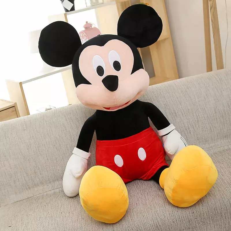 Mainan Mewah Mickey Minnie Mouse Anak-anak Disney 30 CM Mainan Boneka Bayi Laki-laki dan Perempuan Hadiah Ulang Tahun Mainan Boneka