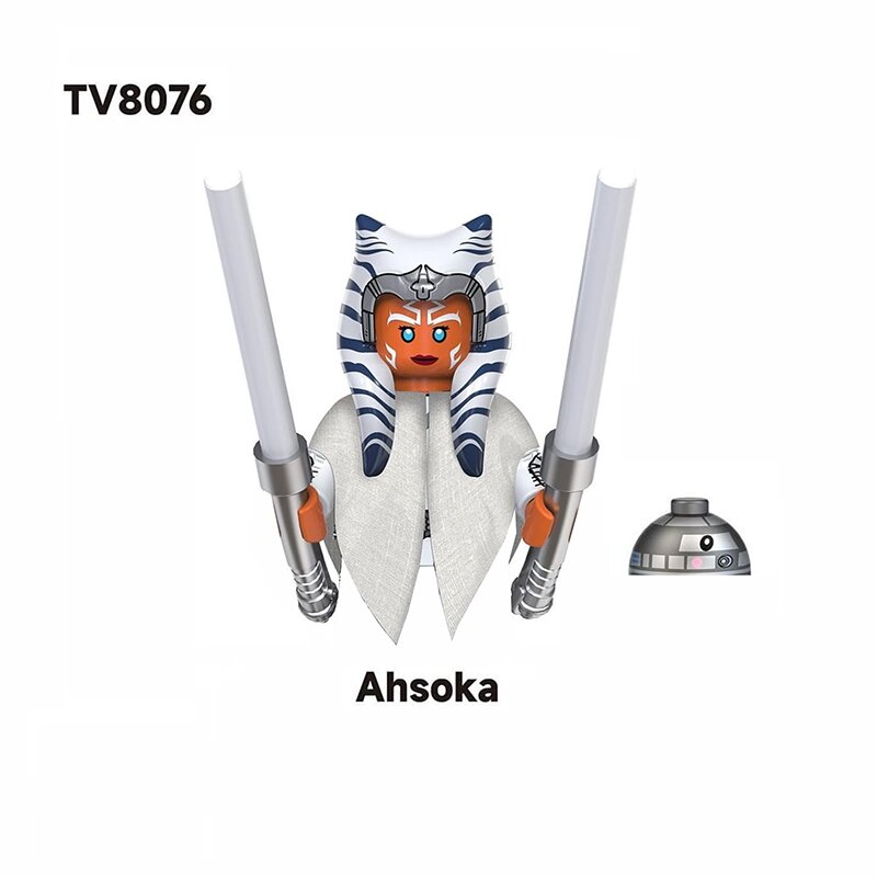 TV6110 klocki ochronne Ahsoka Han Solo cegły Baylan Skoll figurki kapitan Enoch Mini figurki Shin Hati zabawki