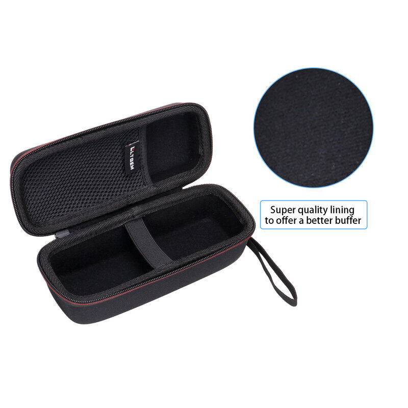 LTGEM EVA 휴대용 하드 케이스, JBL 플립 4 또는 Sonos Roam용 방수 스피커