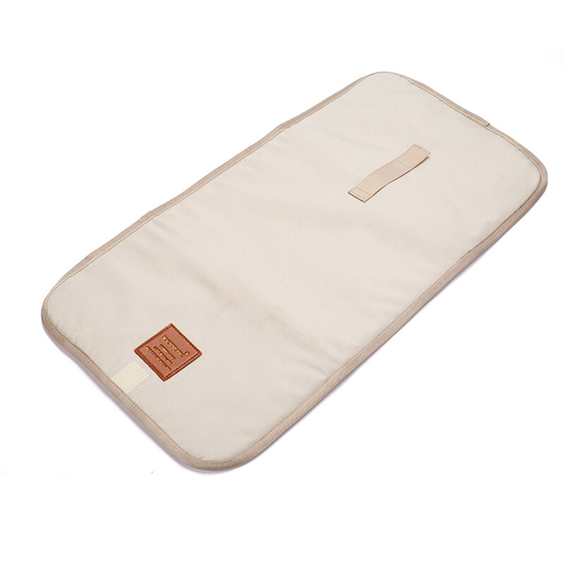 Tapis à langer pliable, 60x30Cm, Portable, pour nouveau-né, couche-culotte en Nylon, imperméable et Durable