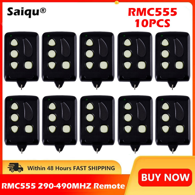 Universal Garage Control 433 Mhz 10PCS RMC555 Remocon 555 250-450mhz Adjustment Remote Control Duplicator For RMC888