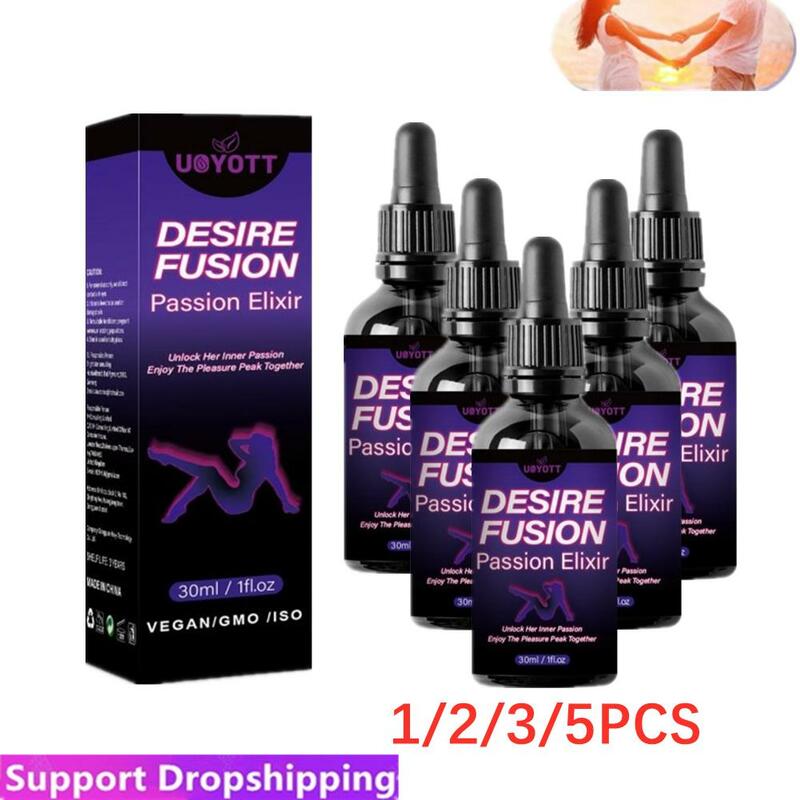 LOT Desire Fusion Passion Elxir Libido Booster per le donne migliora la fiducia in se stessi aumenta l'attrazione accendi la scintilla dell'amore