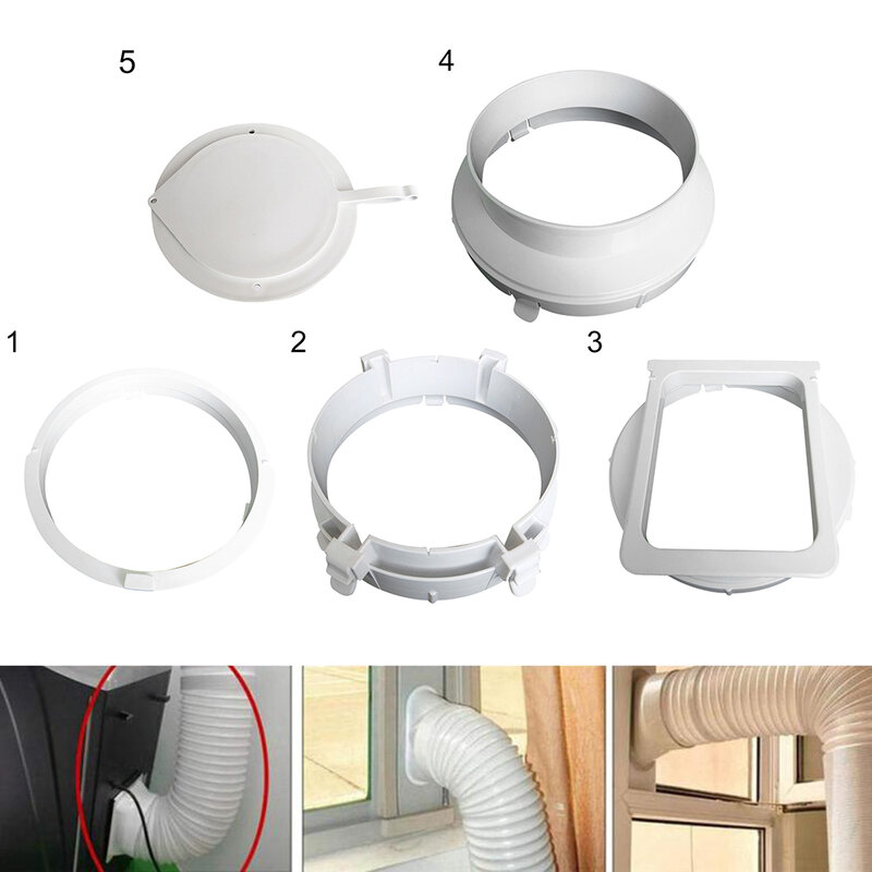 Practical Useful Brand New High Quality Exhaust Duct Interface Accessories Air Portable 1Pc Conditioner Connector