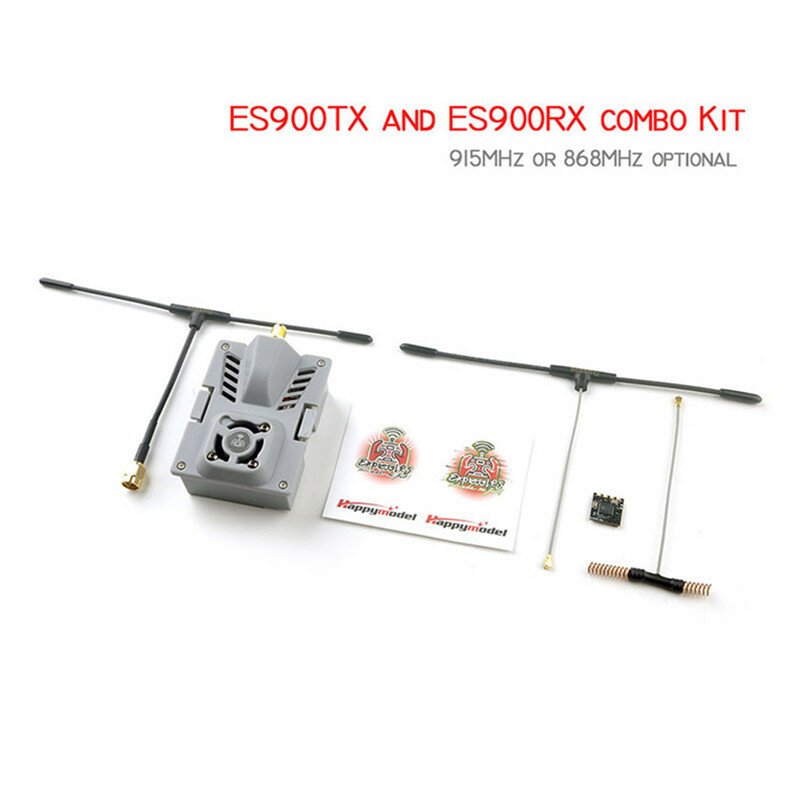 Happymodel ExpressLRS module ES900TX ES900RX Long range ELRS hardware 915mhz/868mhz support instead ES915TX/ES915RX