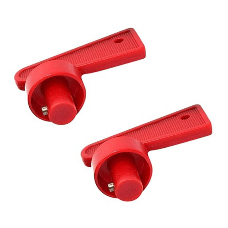 2pcs Spare Key For Battery Isolator Switch Power Kill Cut Off Switch Car Van Boats Suits Standard Size Battery Isolator Switches