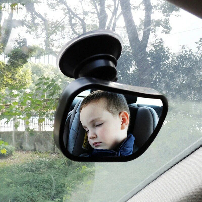 2 In 1 Kids Monitor Baby Rear View Mirror In-Car Baby Observation Mirror Car Rear Seat Child Safety Mirror Easy Installation