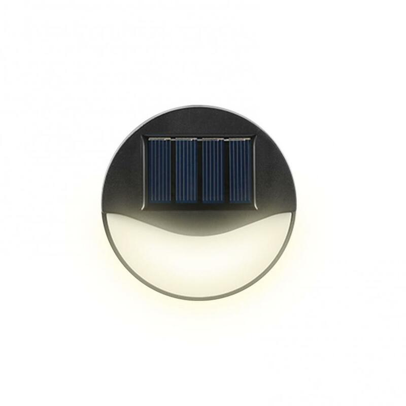 Luci solari sostituzione Top 8cm parti della lanterna solare pannello solare luci del coperchio della lanterna alimentate per l'iarda del percorso all'aperto