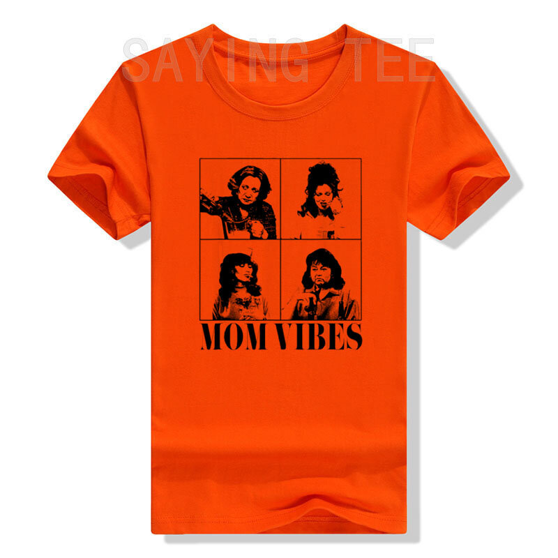 90's Mom Vibes Vintage Funny Cool Mom t-shirt alla moda per la festa della mamma stile retrò Mama Mommy novità regalo per la moglie t-shirt moda donna