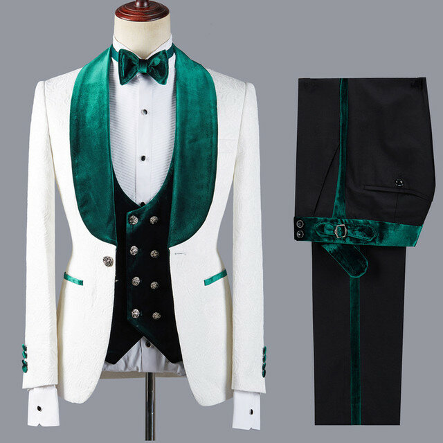 Цветочный пиджак, мужской костюм, облегающий свадебный смокинг, темно-синий вечерние хатный вечерний костюм для жениха с лацканами, костюм, мужской блейзер