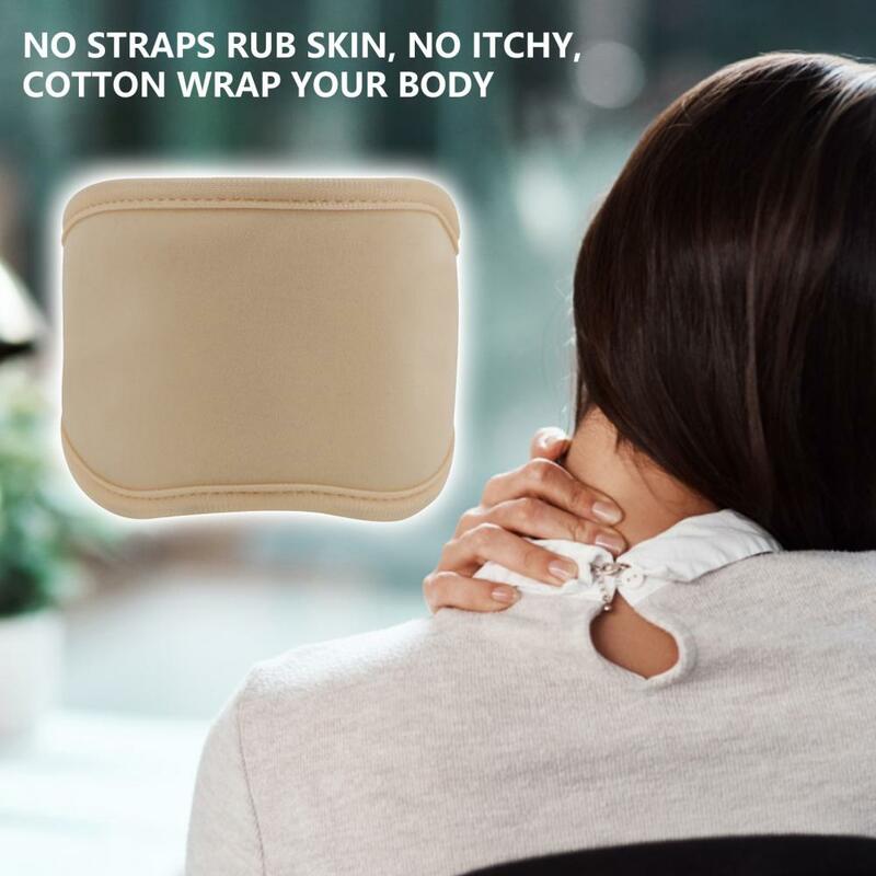 Castor Oil Neck Pack Warp Adjustable Elastic Band Compress Pad Neck Care Painless Improve Sleep Essential Conditioning Health
