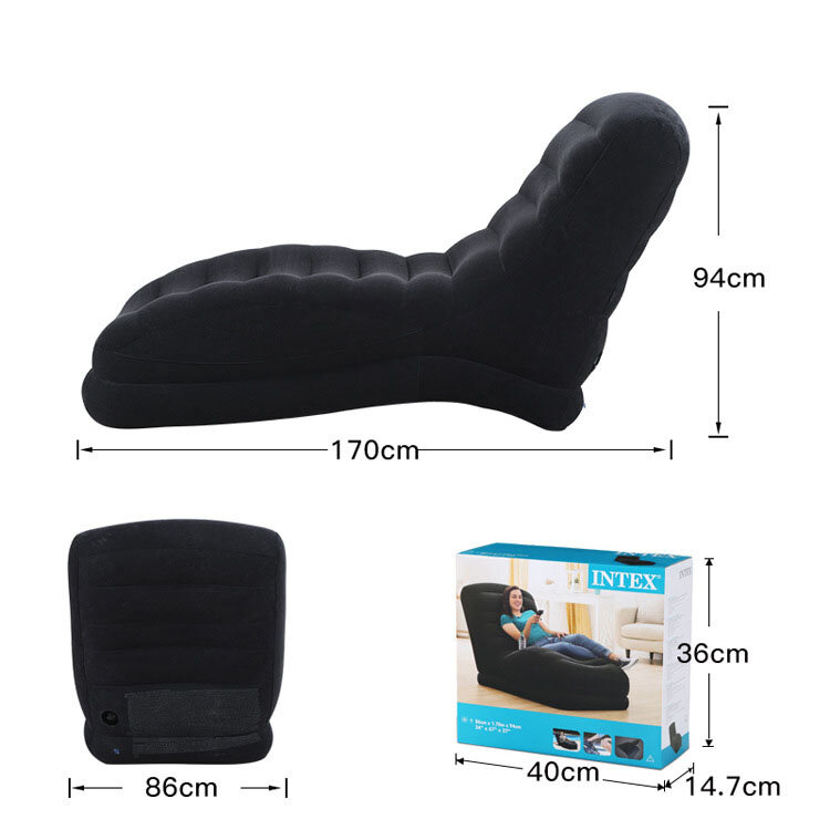 Factory New Design Popular leisure living room sofas furniture air sleeping recliner lazy sofas inflatable lounge chair sofa
