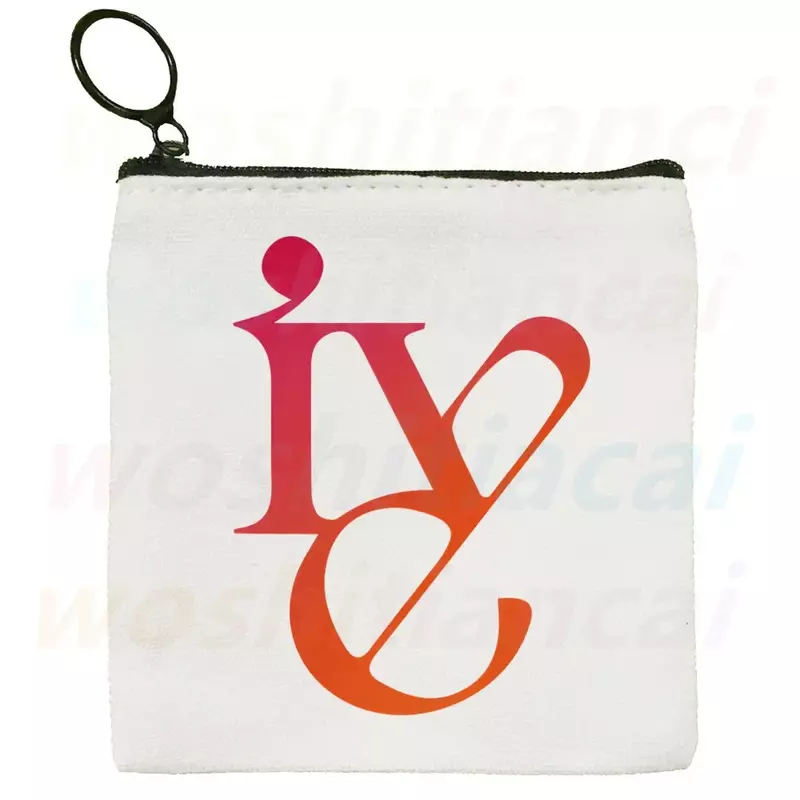 محفظة عملات بسيطة النسخة الكورية من IVE ، حقيبة مفاتيح لطيفة للطلاب الإناث ، مخلب صغير ، محفظة صغيرة