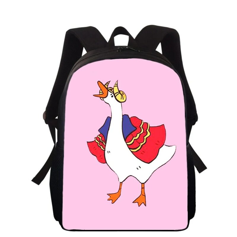 Untitled tas punggung anak-anak, ransel cetakan 3D 15 ", tas sekolah dasar untuk anak laki-laki dan perempuan