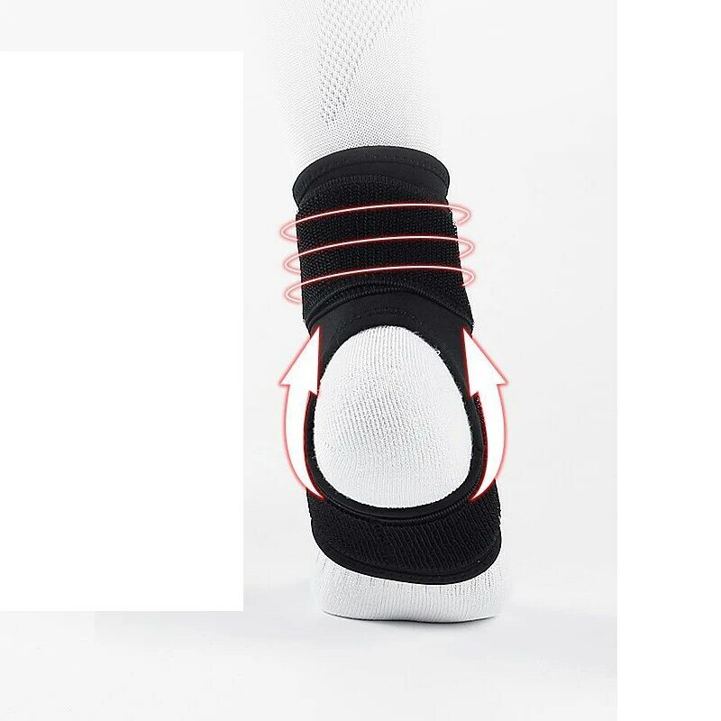 Basquete fino anti-entorse tornozelo cinta esporte correndo tornozelo conjunta manga protetora elástica compressão proteção tornozelo bandagem