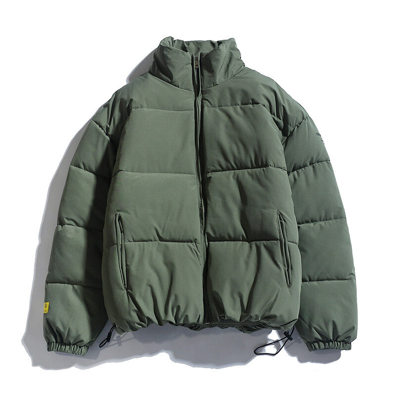 MRMT jaket empuk pria, jaket empuk warna Solid hangat dan tebal 2024