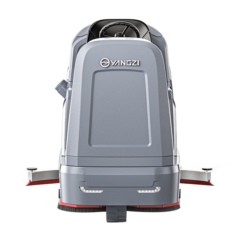 Yangzi X9 mesin cuci ubin lantai, sikat lantai industri listrik otomatis berkendara