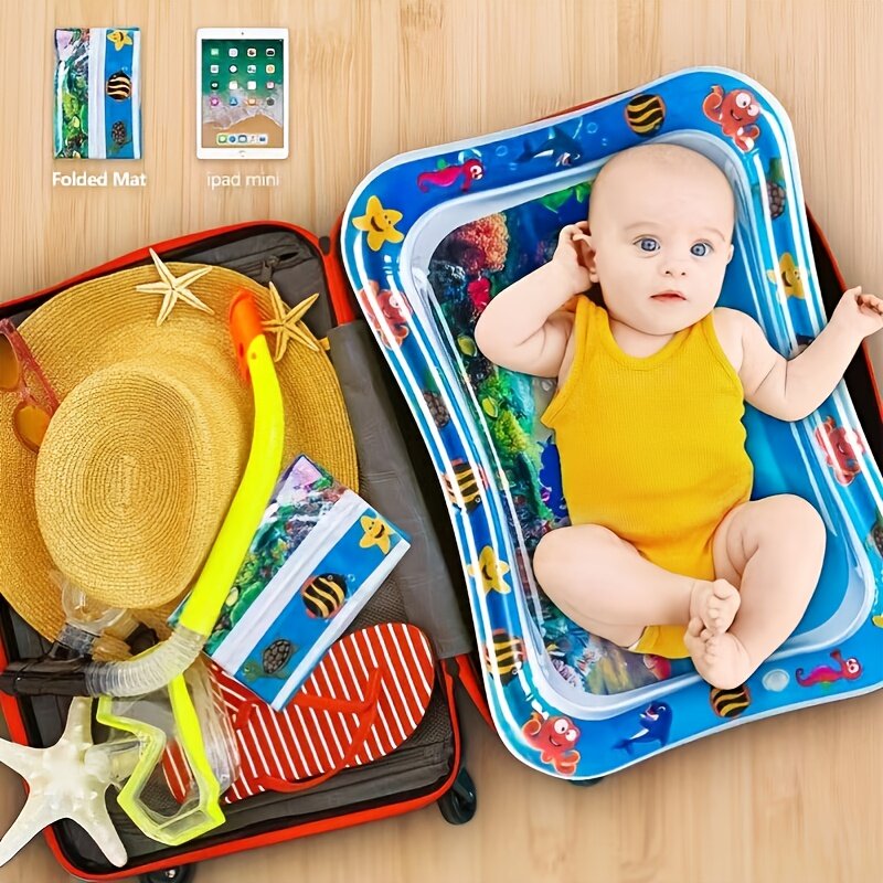 Infinno Opblaasbare Buik Tijd Mat Premium Baby Water Speelmat Voor Baby 'S En Peuters Baby Speelgoed