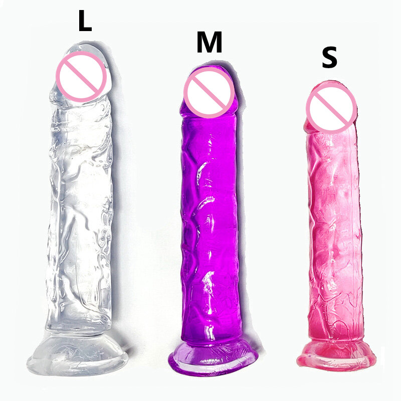 Realistische Dildo Met Zuignap Enorme Jelly Dildo Speeltjes Voor Vrouw Mannen Nep Lul Grote Penis Anale Butt Plug erotische Sex Shop