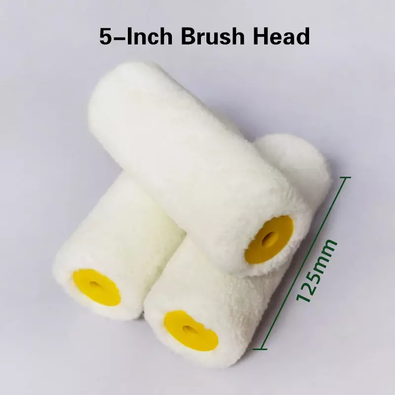 5-Inch Medium Wool Acrylic Coarse Wool Emulsion Paint Roller Paint Roller Huade Haojia Decoration Paint Roller Brush