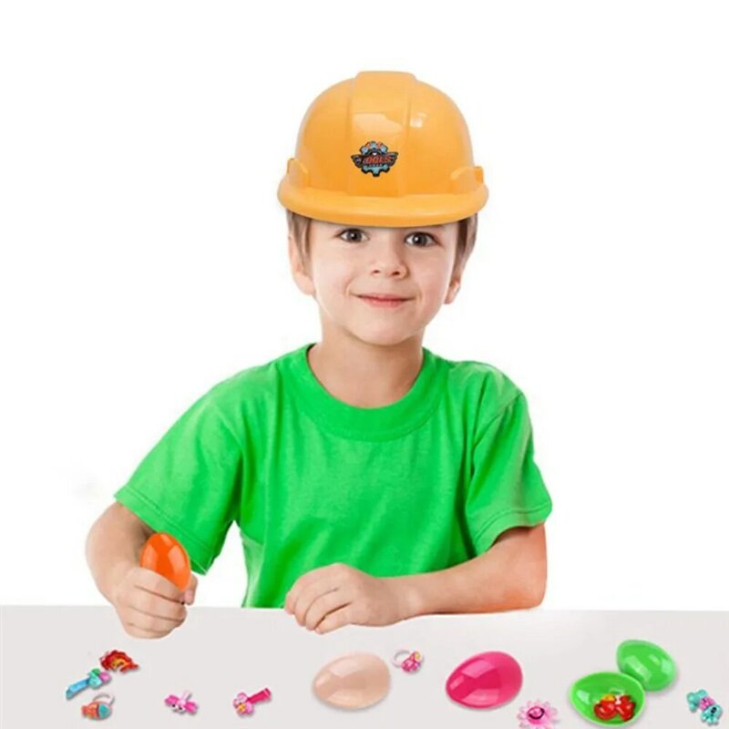 Casco de fiesta de Cosplay, herramienta de construcción de simulación, sombrero duro, casco de seguridad, juguetes de construcción